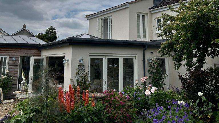 Full home renovation adding conservatory